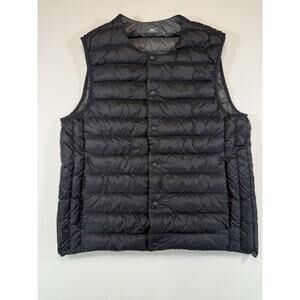 AND Z Airlike System Goose Down Vest 105 Black 90/10 Minimalist Lightweight